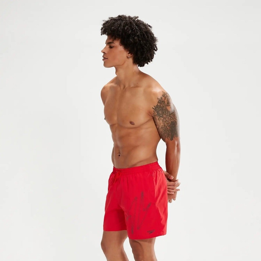 Red speedo shorts store