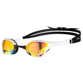 Arena Cobra Ultra Swipe Mirror Goggles - Copper/White