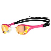 Arena Cobra Ultra Swipe Mirror Goggles - Yellow/Copper/Pink