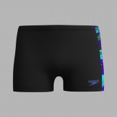 Speedo Men's HyperBoom Panel Aquashort Black/Blue