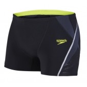 Speedo Fit Splice Aquashort - Black/Green