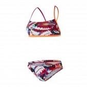 Speedo Flipturns Two Piece Crossback Swimsuit