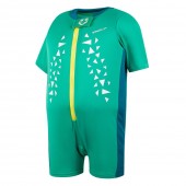  Speedo Croc Printed Float Suit - Green/Blue