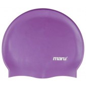 Maru Silicone Swim Hat Purple