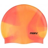 Maru Silicone Swim Hat Orange