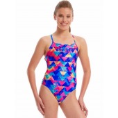 Amanzi Womens Spectrum Tie Back One Piece