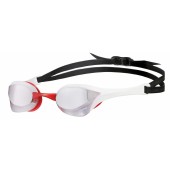 Arena Cobra Ultra Mirror Racing Goggles Silver / Red / White
