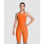  Arena Girl’s Racing Suit Powerskin ST Next - Orange/Teal