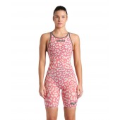 Arena Womens Carbon Air2 Ltd Edition Kneesuit - Leopard Geranium