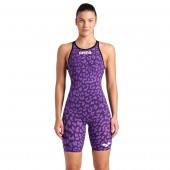 Arena Womens Carbon Air2 Ltd Edition Kneesuit - Leopard Violet