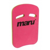 Maru Two Grip Fitness Kickboard Pink/Lime