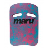 Maru Swirl Two Grip Fitness Kickboard Blue/Pink