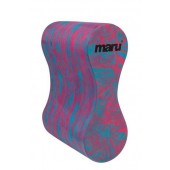 Maru Swirl Pull Buoy Blue/Pink