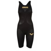 Arena Carbon Air 2 Open Back Kneeskin - Black Gold