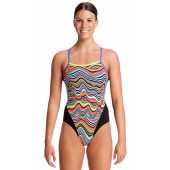 Funkita Womens Dripping Single Strap One Piece