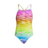 Funkita Girls Lake Acid Tie Me Tight One Piece