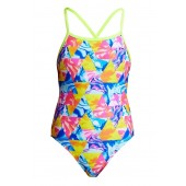 Funkita Girls Swirl Stopper Tie Me Tight One Piece