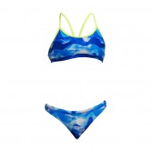 Funkita Girls Dive In Racerback Two Piece