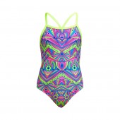  Funkita Girls Stellar StarsTie Me Tight One Piece