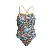  Funkita Womens Sunny Bunny Tie Me Tight One Piece