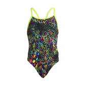 Funkita Girls Spot Me Diamond Back One Piece