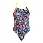 Funkita Girls Birds and Bees Diamond Back One Piece