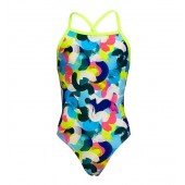 Funkita Girls Brush It Off Tie Me Tight One Piece