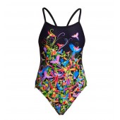 Funkita Girls Macaw Magic Single Strap One Piece