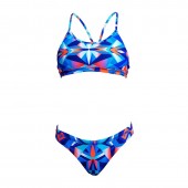 Funkita Girls Mad Mirror Racerback Two Piece