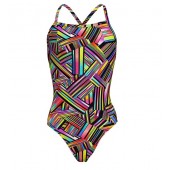 Funkita Girls Strip Straps Tie Me Tight One Piece