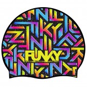 Funky Brand Galaxy Silicone Swim Cap