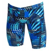 Funky Trunks Boys Electric Nights Training Jammers