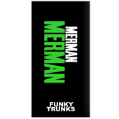 Funky Trunks Green Merman Towel