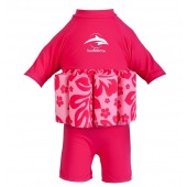 Konfidence Baby Hibiscus Floatsuit - Pink