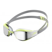  Speedo Fastskin Hyper Elite Mirror Goggles - Grey/Green