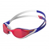 Speedo Fastskin Pure Focus Mirror Goggles - Red/Blue