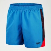 Speedo Men's Hyper Boom Splice 16" Swim Shorts Blue/Red