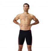 Speedo Men's HyperBoom Splice Jammer Black/Coral