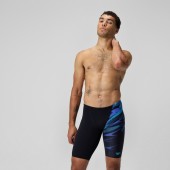 Speedo Men's HyperBoom V-Cut Jammer Black/Blue