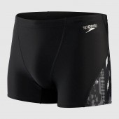 Speedo Men's V-Cut Aquashort Black Grey