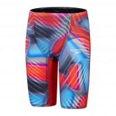 Speedo Mens Fastskin LZR Pure Valor 2.0 Jammer - Red/Blue