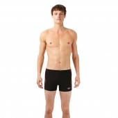 Speedo Men's Placement  Aquashort  Black/Grey