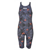 Arena Girls Powerskin ST 2.0 Limited Edition Kneesuit - Black/Orange