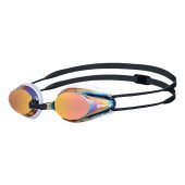 Arena Tracks Mirror Racing Goggles - White / Red / Copper / Black