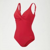 Speedo Women's Shaping Brigitte Swimsuit Red