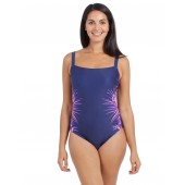 Zoggs Fanfare Print Adjustable Classicback Swimsuit 